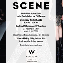 Scene Presents: Celebrate Fall Fashion Oct. 9th 2013