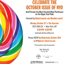 NYO Issue 2 Celebration: Oct. 21st